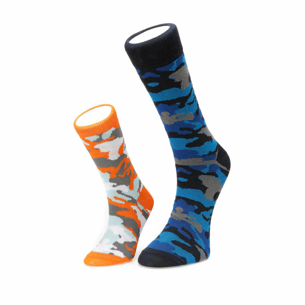 Father Son Camo Pattern Saxe Socks