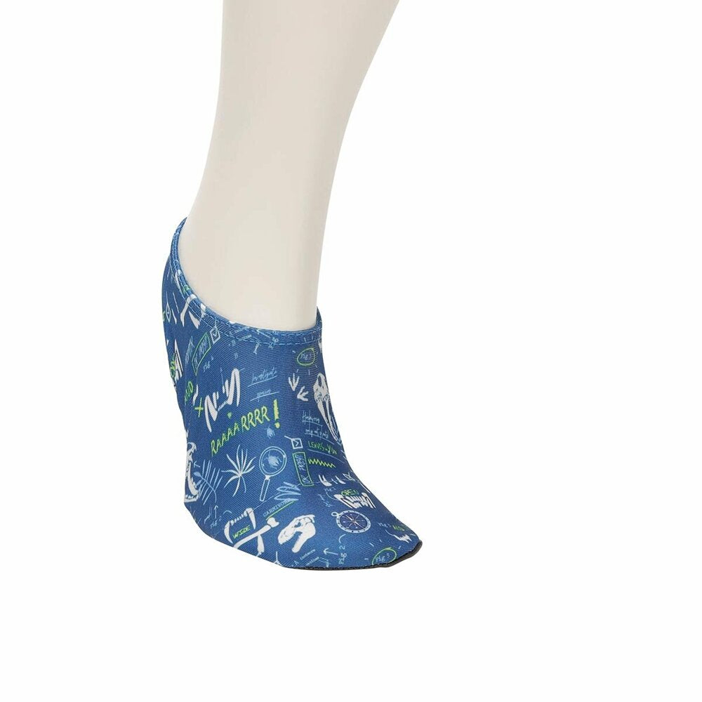 Boy's Printed Navy Blue Socks