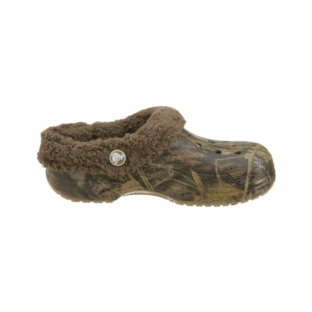 Boy's Patterned Dark Brown Slippers