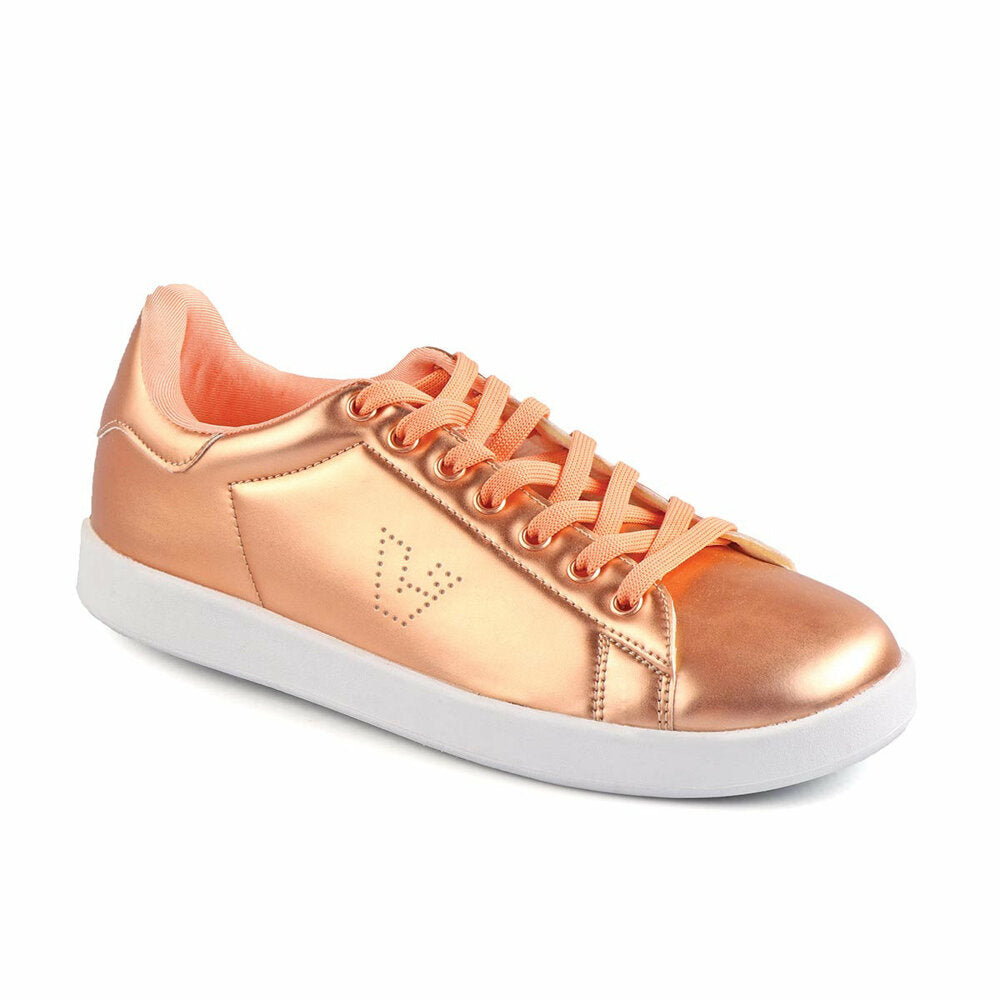 Girl's Bronze Sport Sneakers