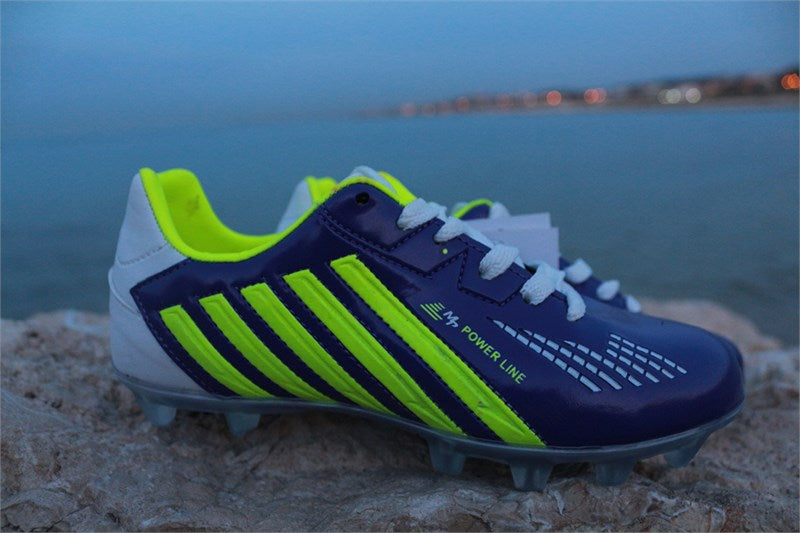 Kid's Purple Football Shoes