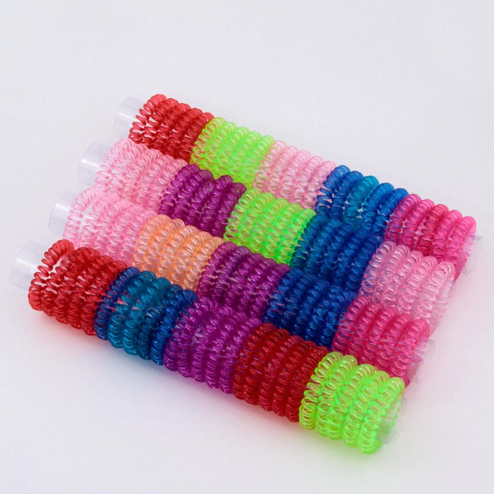 Girl's Rubber Hair Elastic Bands- 25 Pieces