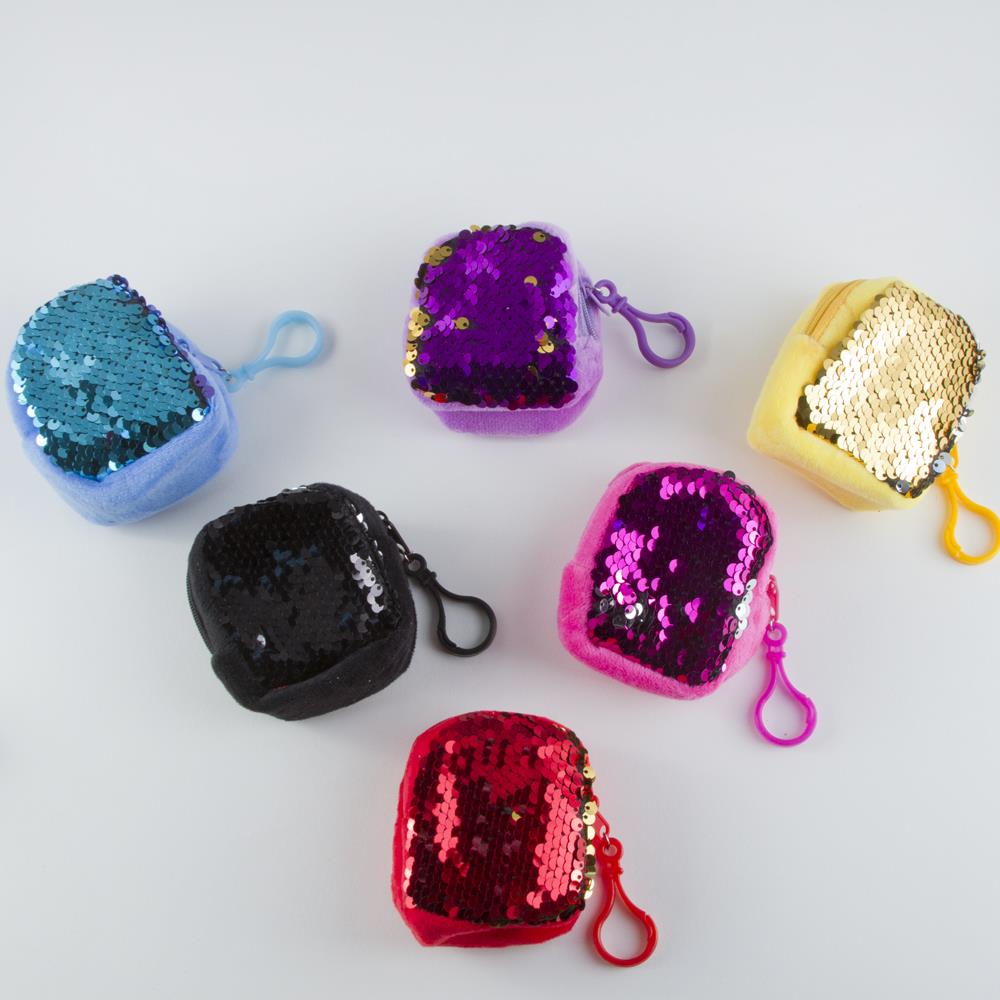 Girl's Sequin Coin Wallet