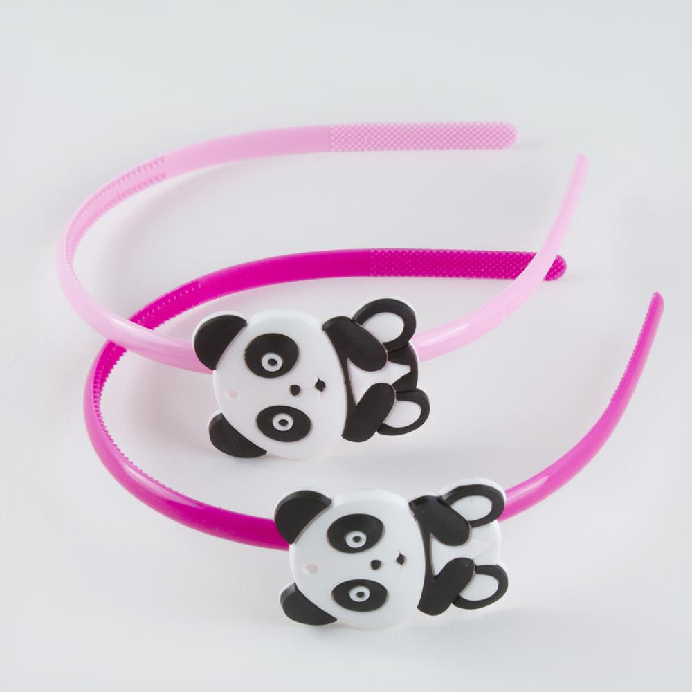 Girl's Panda Figure Hair Accessory
