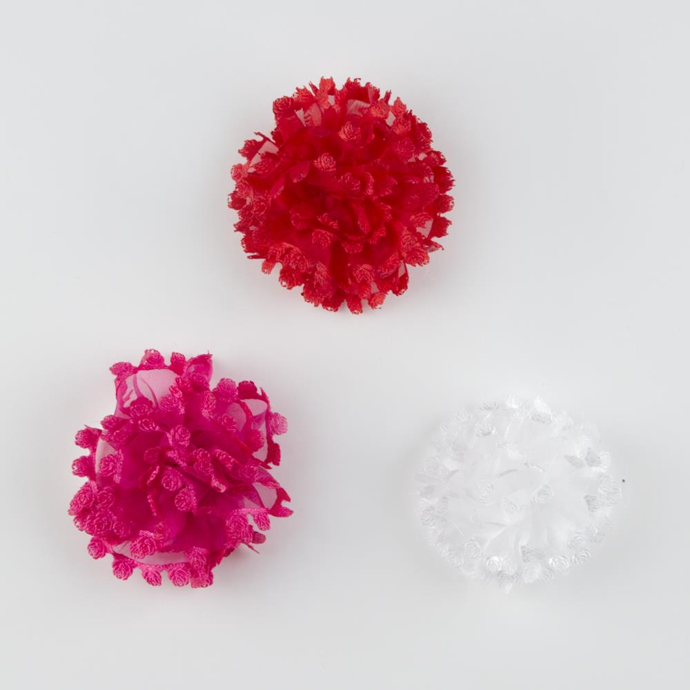 Girl's Floral Lace School Hair Clips