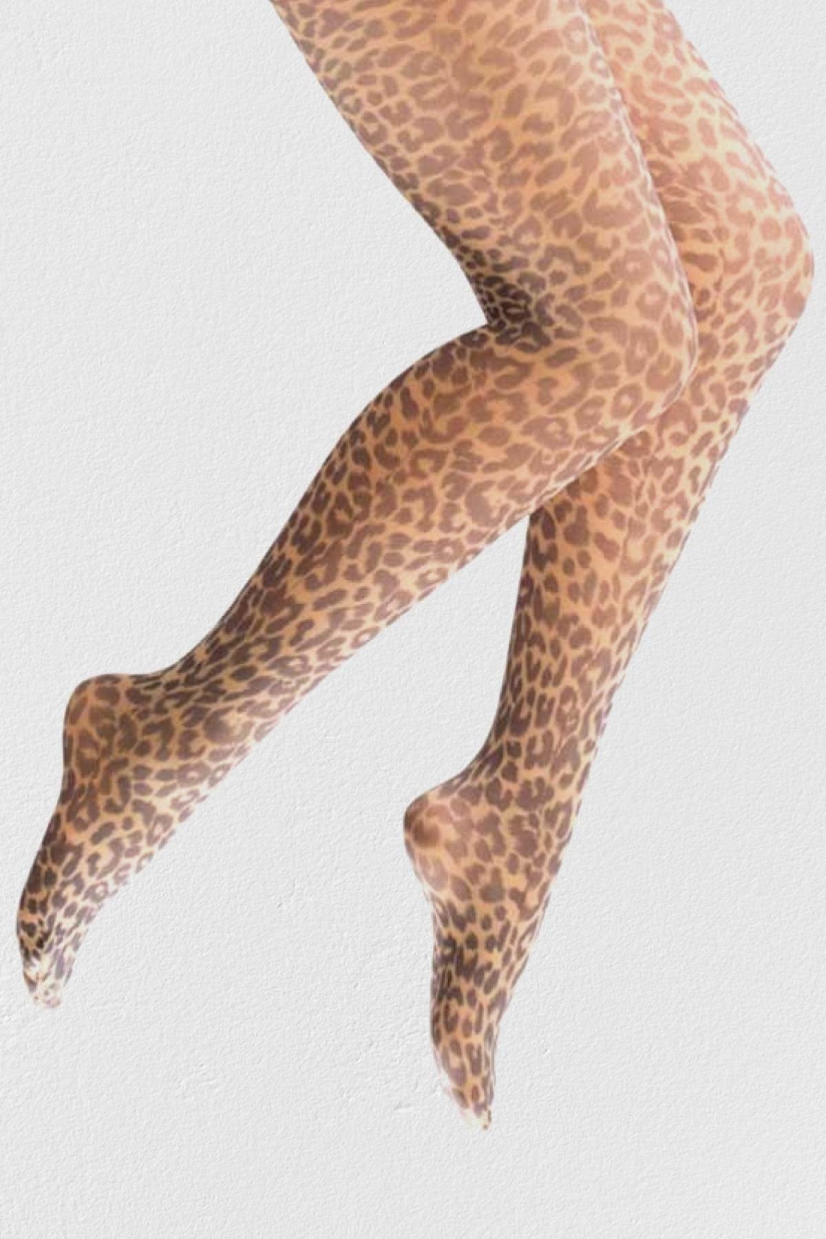 Women's Leopard Print Pantyhose