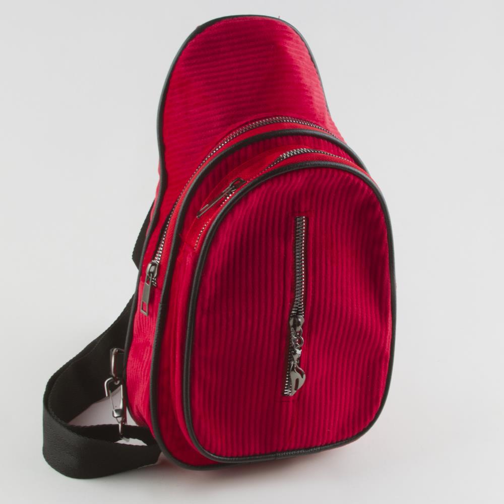 Women's Velvet Red Crossbody Bag