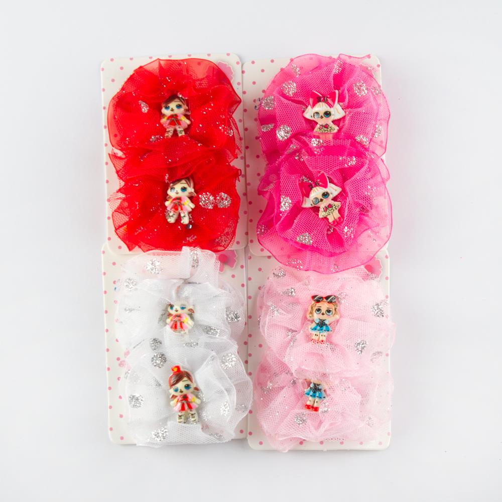 Girl's Tulle Hair Clip- 2 Pieces