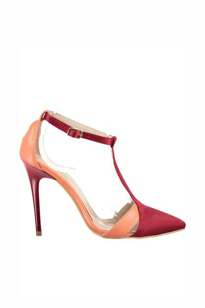 Women's Multi-color Heeled Shoes