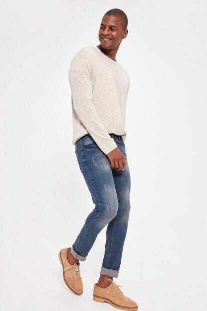 Men's Indigo Skinny Jeans