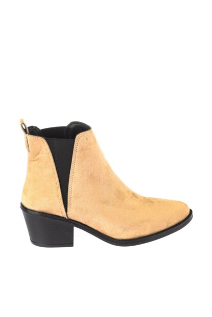 Women's Beige Suede Boot