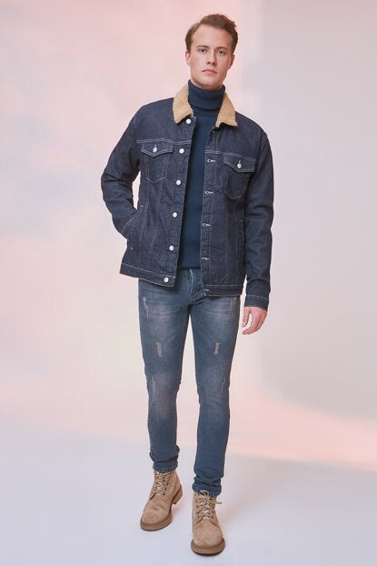 Men's Indigo Skinny Jeans