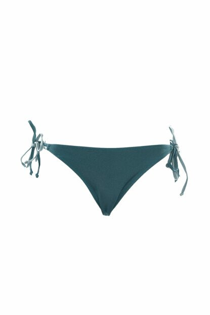 Women's Tie Green Bikini Briefs
