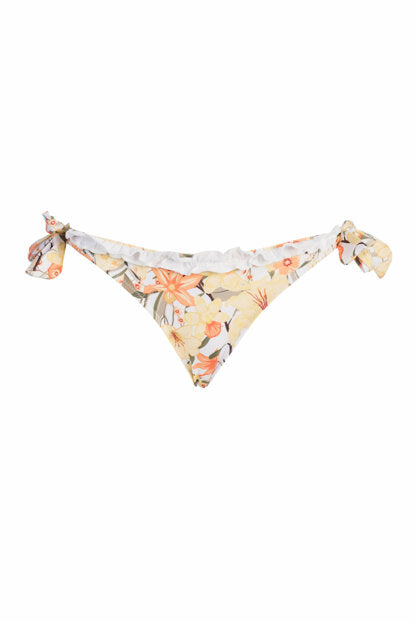 Women's Patterned Frill Bikini Briefs