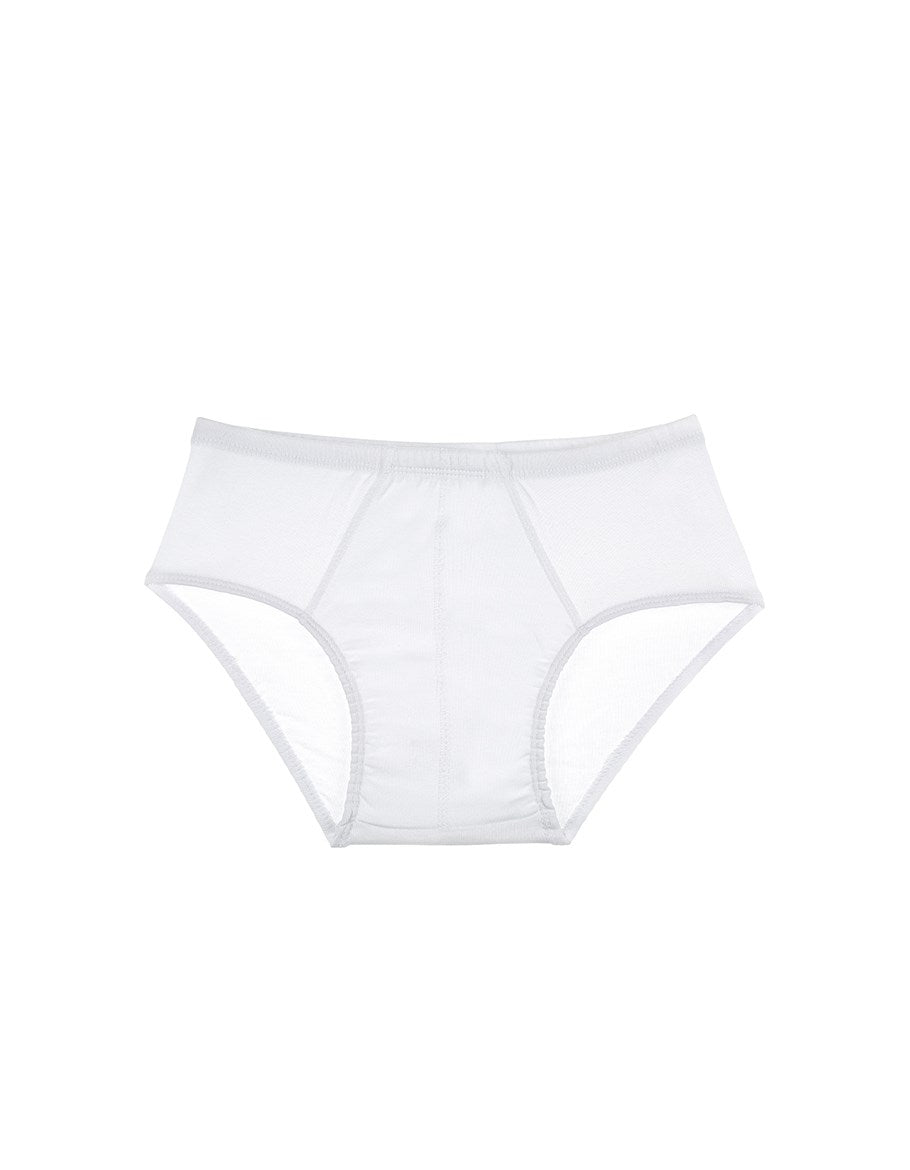 Boy's Basic White Panty