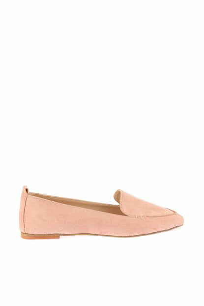 Women's Powder Rose Suede Babette