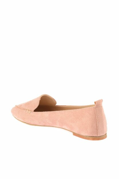 Women's Powder Rose Suede Babette