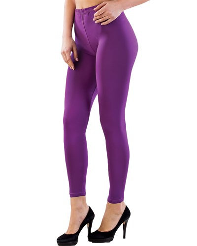 Women's Basic Purple Tights