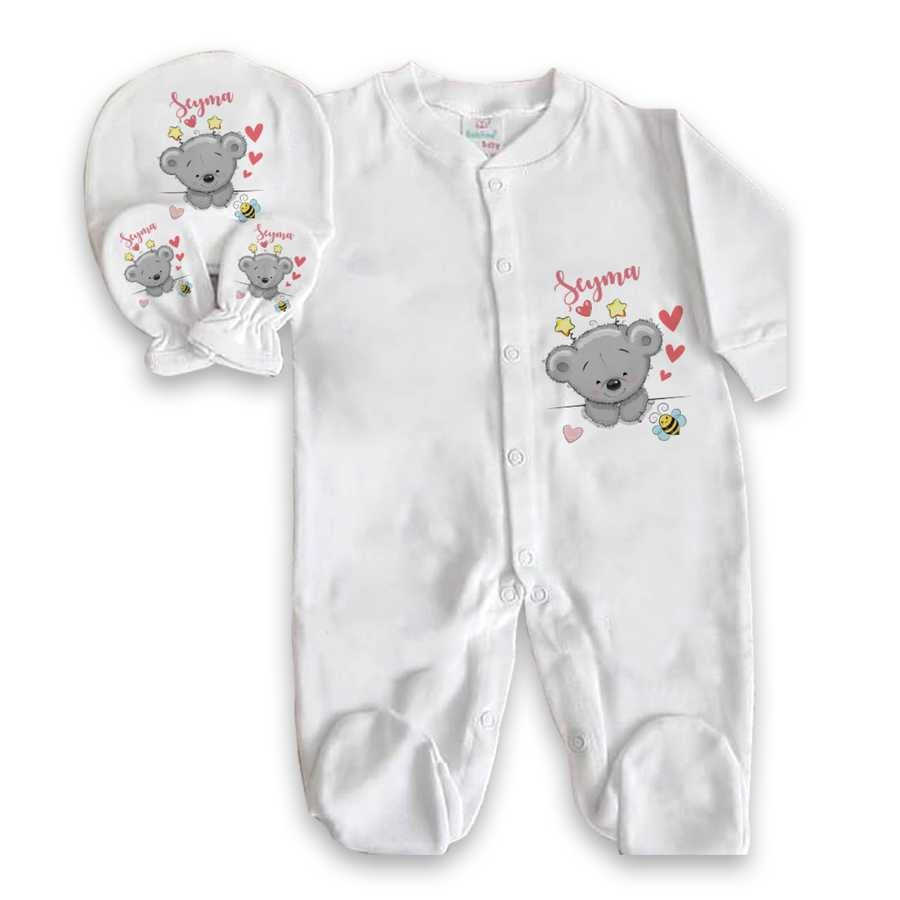 Baby's Printed Romped Set