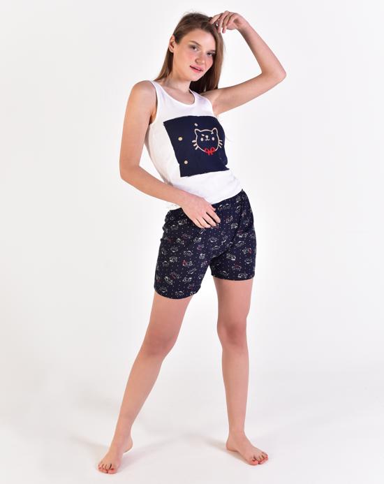 Women's Printed Shorts Pajama Set
