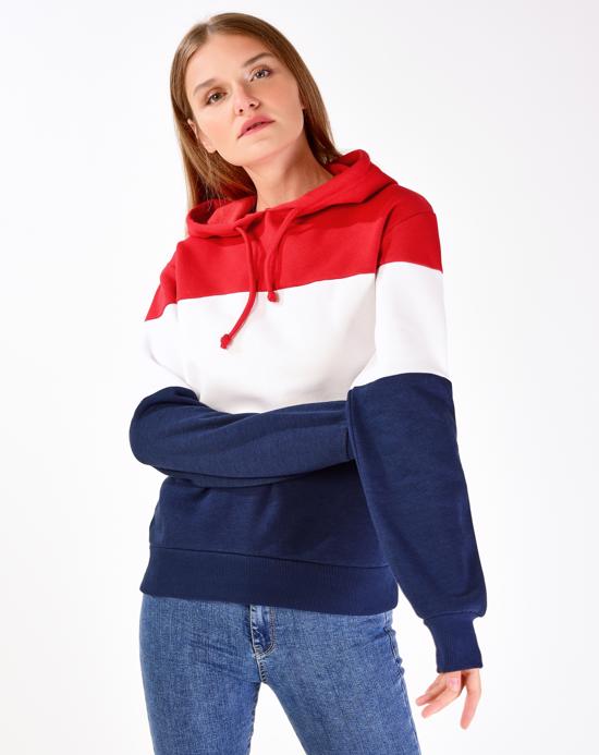 Women's Color Block Sweatshirt