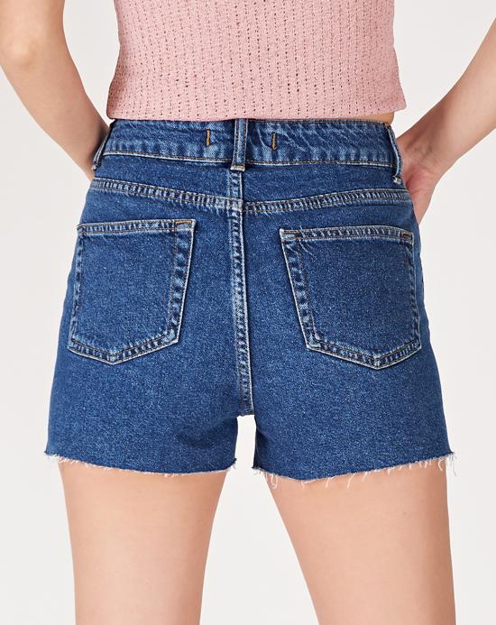 Women's Pocket Denim Shorts