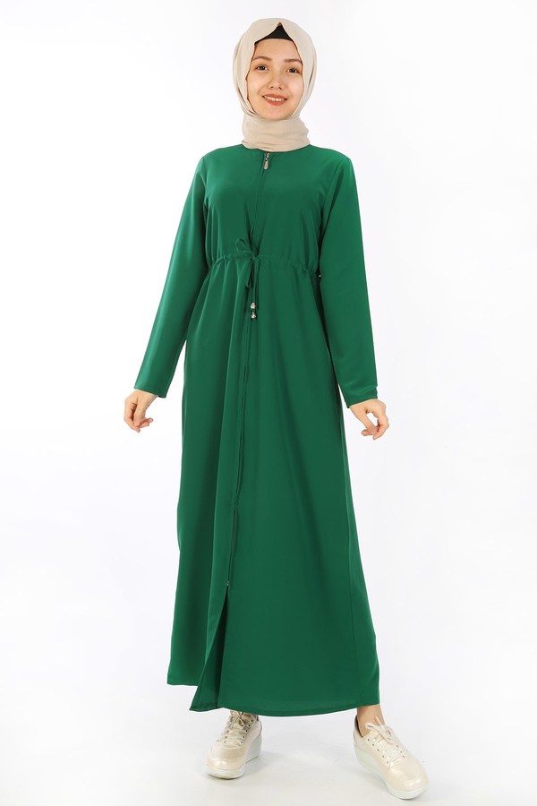 Teen Girl's Green Full Coat