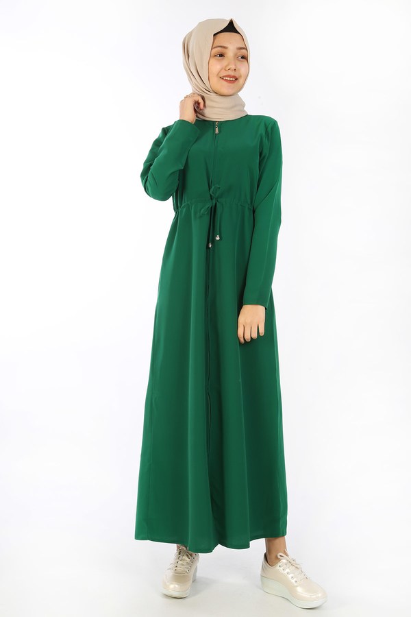 Teen Girl's Green Full Coat