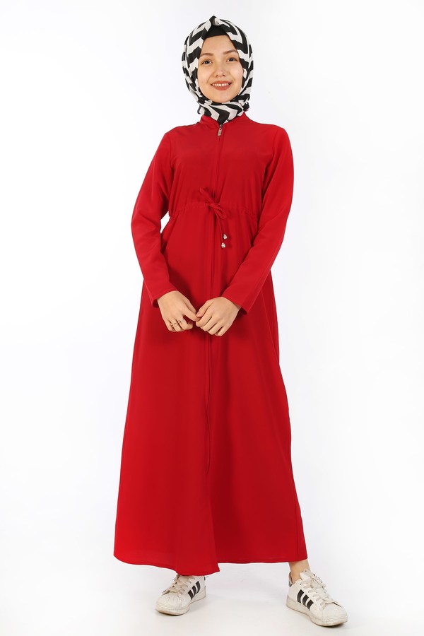 Teen Girl's Red Full Coat