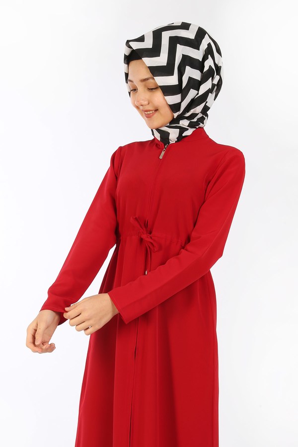 Teen Girl's Red Full Coat