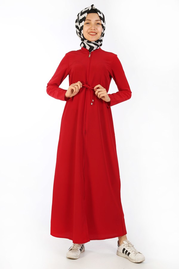 Teen Girl's Red Full Coat