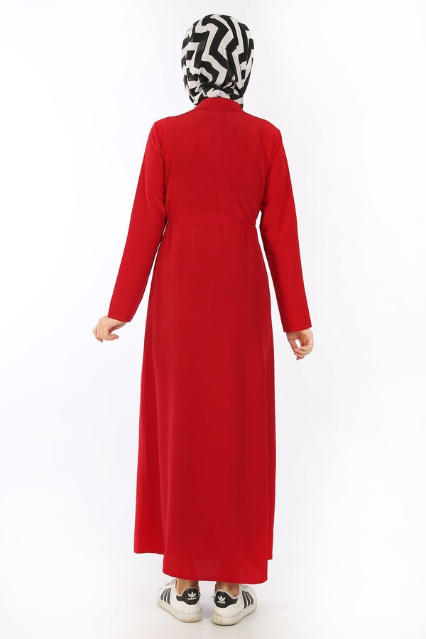 Teen Girl's Red Full Coat