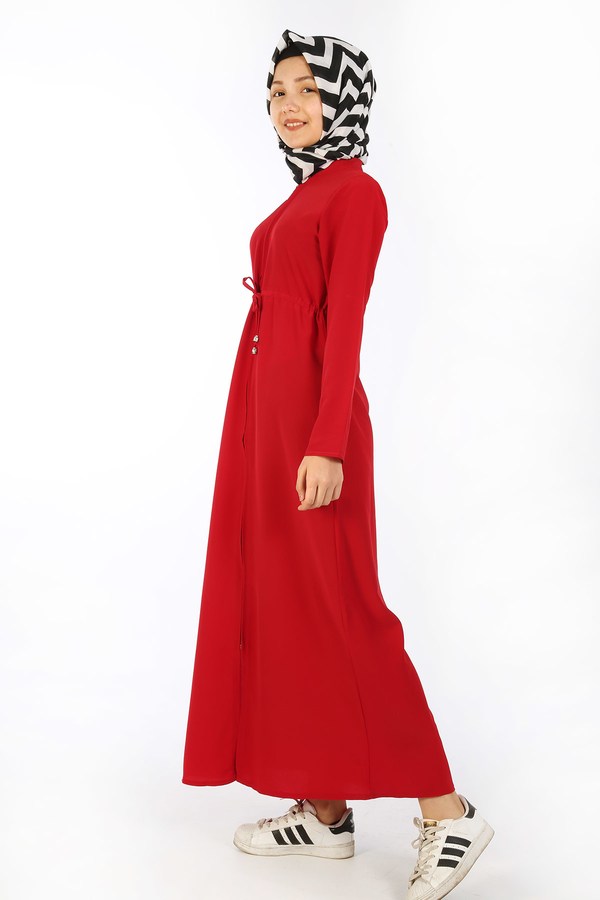 Teen Girl's Red Full Coat