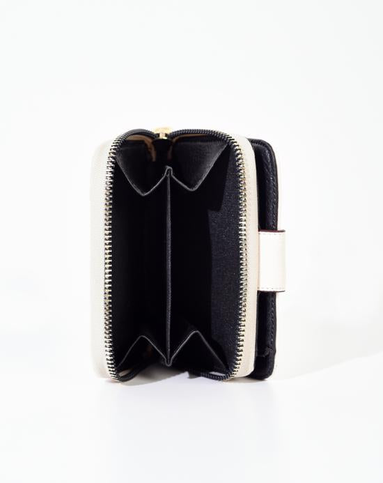 Women's Zipped Beige Wallet