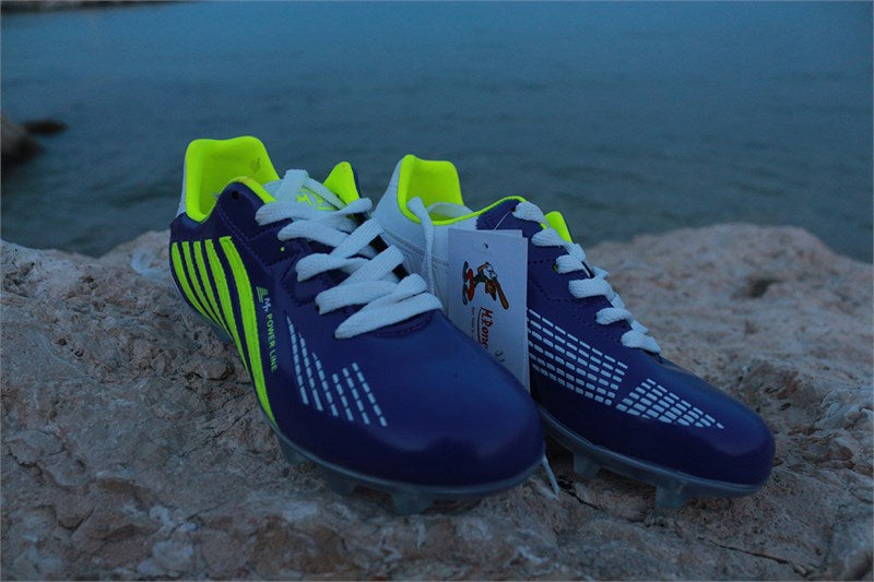 Kid's Purple Football Shoes