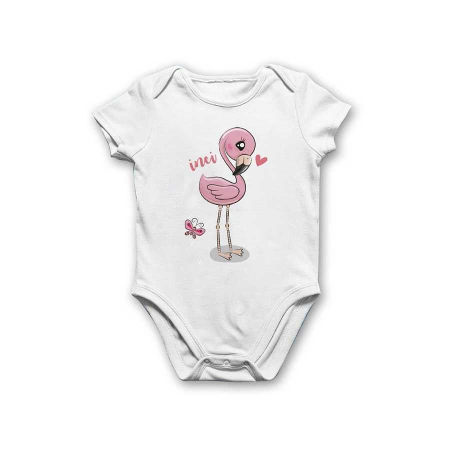 Baby Girl's Printed White Bodysuit