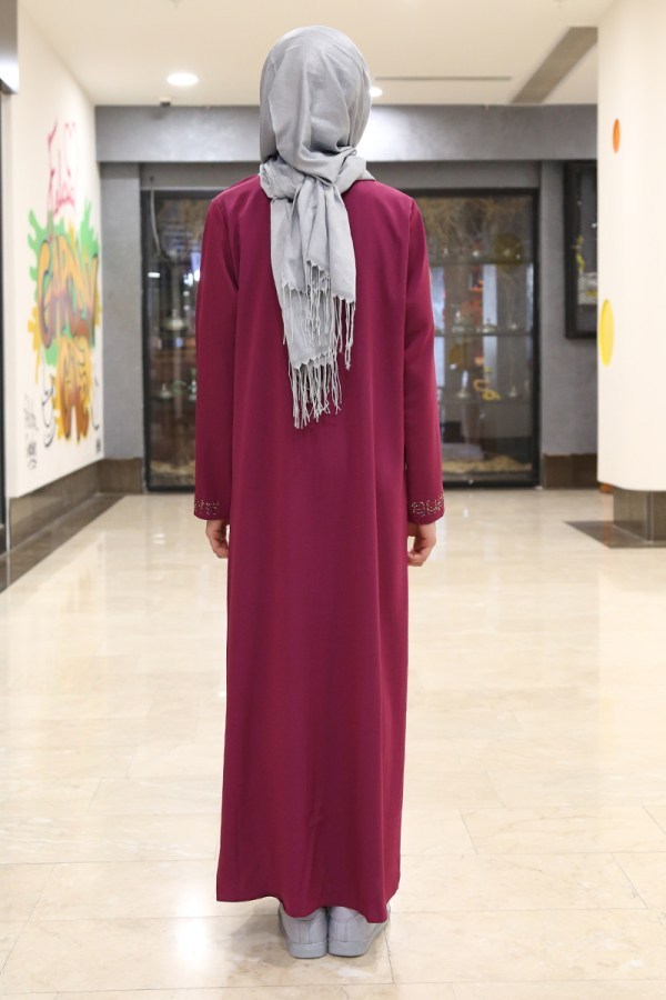 Teen Girl's Gemmed Full Coat