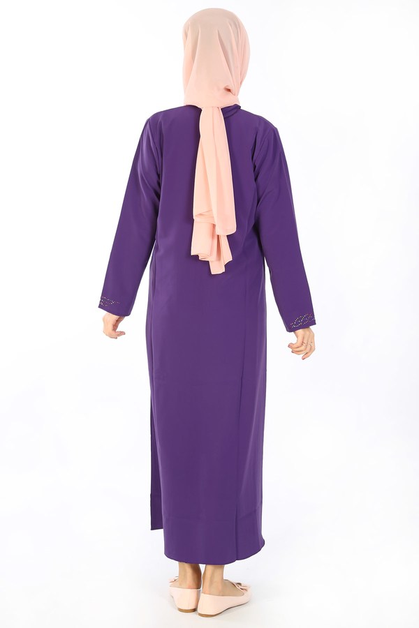 Teen Girl's Purple Full Coat