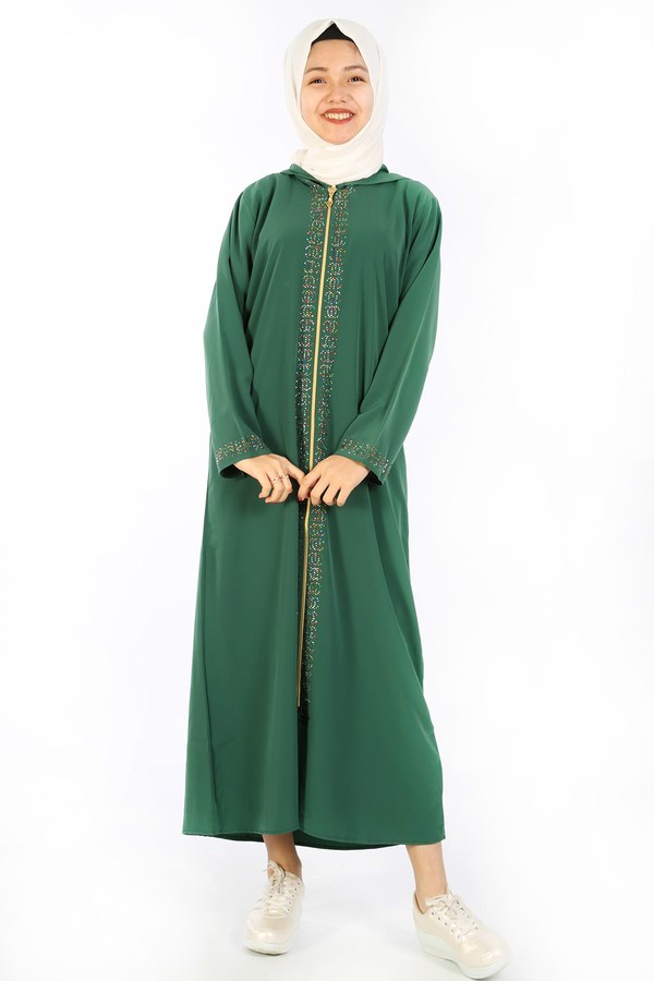 Teen Girl's Green Full Coat