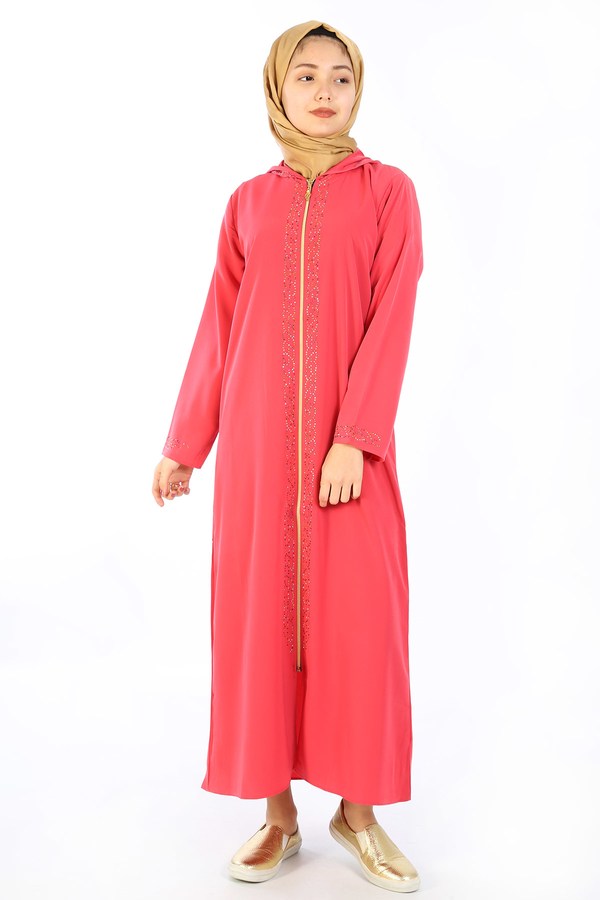 Teen Girl's Salmon Full Coat