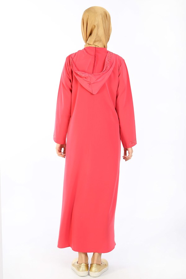 Teen Girl's Salmon Full Coat