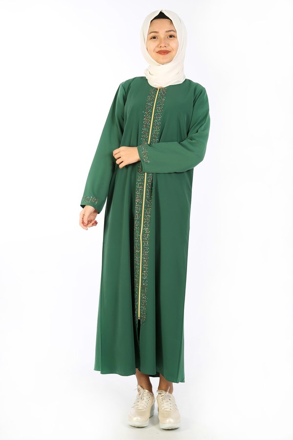 Teen Girl's Green Full Coat