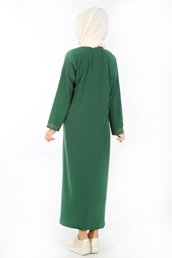 Teen Girl's Green Full Coat