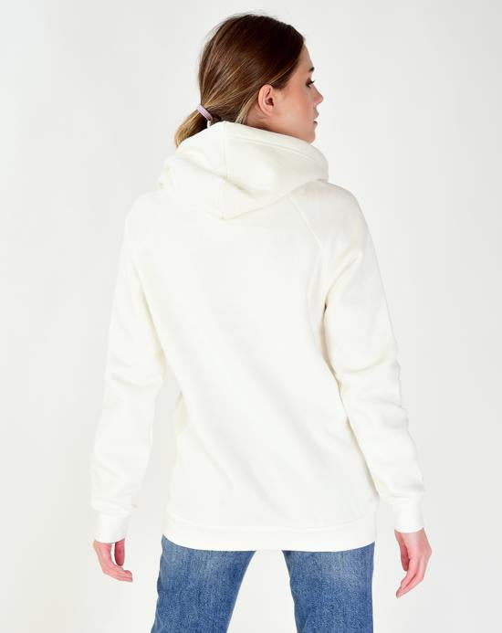 Women's Hooded White Sweatshirt