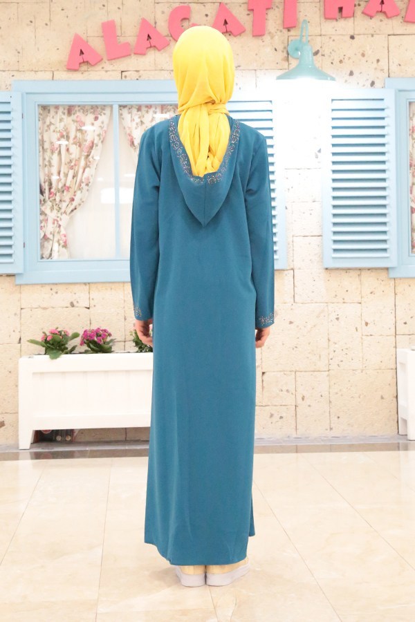 Teen Girl's Hooded Full Coat