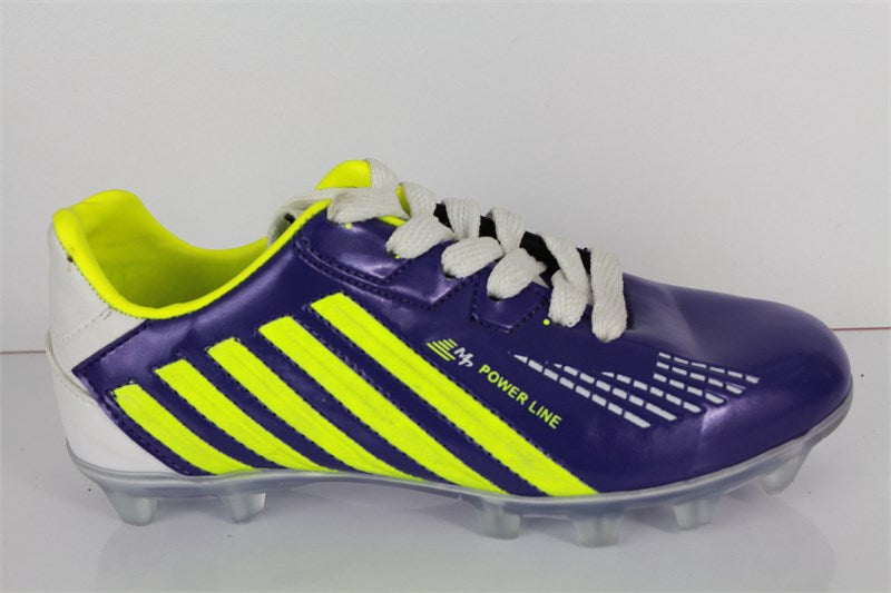 Kid's Purple Football Shoes