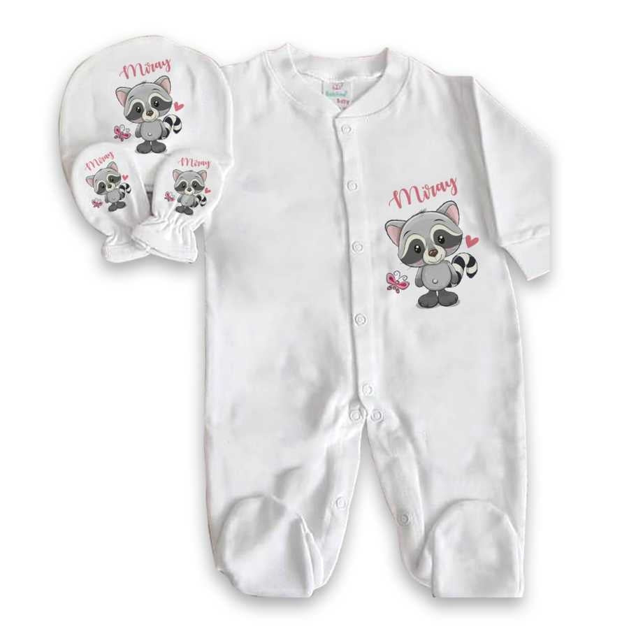 Baby Boy's Personalized Romper Set