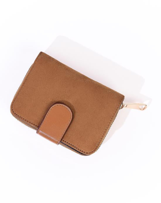 Women's Ginger Suede Wallet