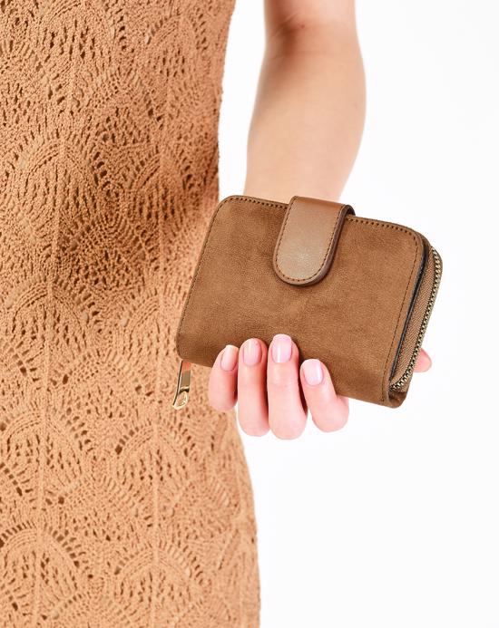 Women's Ginger Suede Wallet