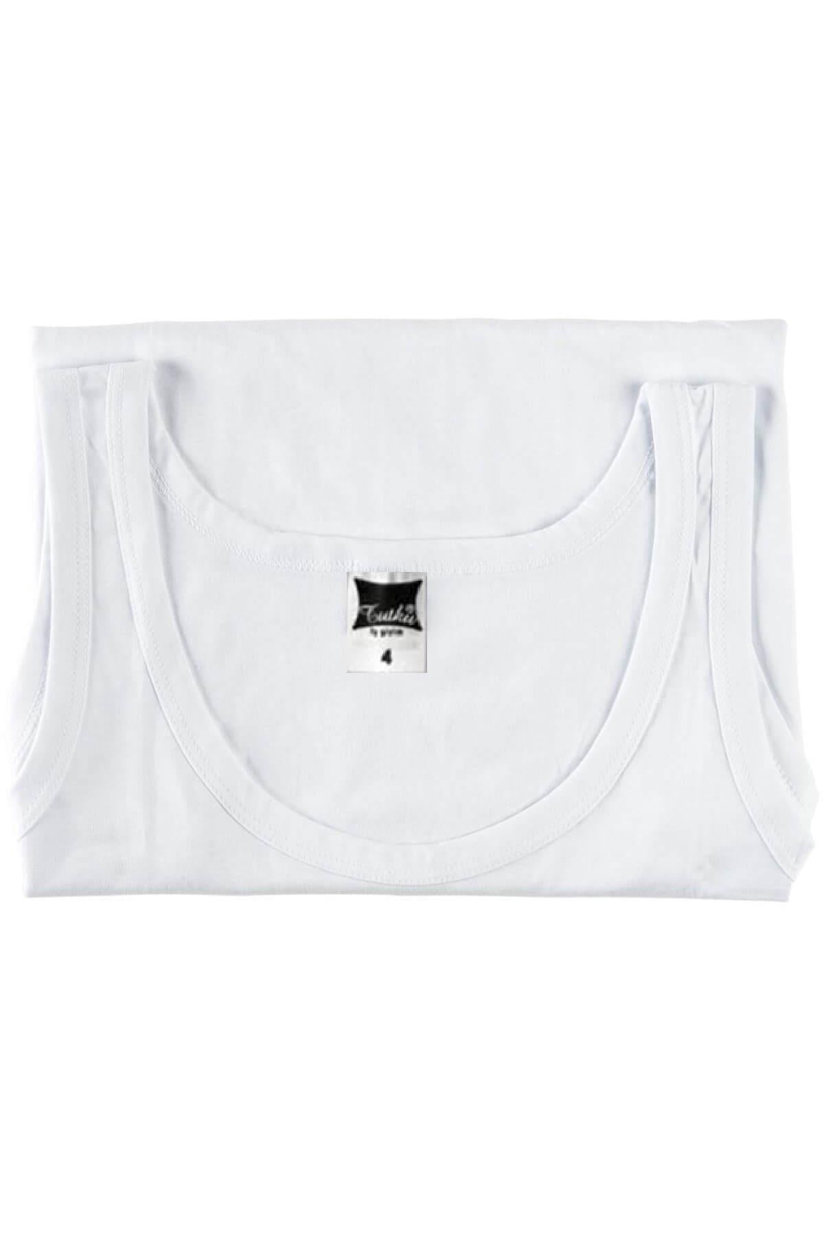 Boy's Sleeveless Undershirt- 6 Pieces